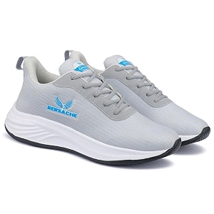 BERSACHE Boys Lightweight Sports Shoes Lace-Up