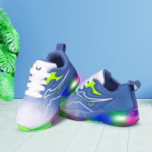 BERSACHE Boys Girls Lace LED Shoes