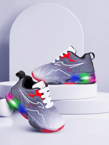 BERSACHE Boys Girls Lace LED Shoes