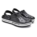 BERSACHE Men Casual Lightweight ClogGrey ORIC-1907 Black