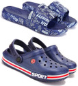 BERSACHE Men Slides (Multicolor , 9)