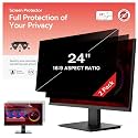 bersem 24 Inch Monitor Computer Privacy Screen Filter for 16:9 Ratio