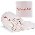 BESGEER 40 × 40 Inch Marked Monks Primary Tufting Cloth for Rug Making