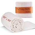 BESGEER 80×80 Inch Marked Monks Primary Tufting Cloth for Rug Making