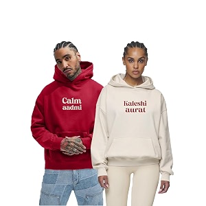 Besick Cotton Warm Hooded Neck Pullover Calm