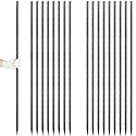 Besitu Rebar Stakes 36 inches 16-Pack Concrete Form Stakes Straight 3/8" Diameter Rebar Ground Metal Stakes for Landscaping, Securing Fence, Garden Plants Support, Survey Markers and Securing Trees