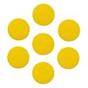 Besme Adhesive Felt Circles | 1 Inch Yellow Felt Circles Pads for DIY & Sewing (100 Count, Yellow)