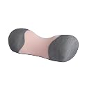 Bespilow Small Cervical Neck Pillow for Sleeping Support - Round Memory Foam Bolster for Neck Pain - Dual-Layer Traction Roll for Back Sleepers - Orthopedic Spine Corrector with Washable Case