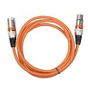 BESPORTBLE 6pcs XLR Male to Female Audio Extension Cables 1.8m Balanced Microphone Patch Wires Multi-Color Pack for Studio Recording Live Performance Use