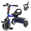 besrey Toddler Tricycle with Bell, for Ages 18 Months to 5 Years