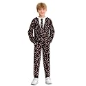 BesserBay Boys Funny Ugly Christmas 2 Piece Set with Graphic Sweatshirt and Pants 4-14 Years