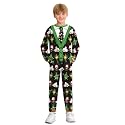 BesserBay Boys Funny Ugly Christmas 2 Piece Set with Graphic Sweatshirt and Pants 4-14 Years