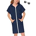 BesserBay Boys Girls Swim Cover Up Terry Cloth Swimwear