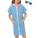 BesserBay Boys Girls Swim Cover Up Terry Cloth Swimwear