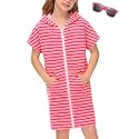 BesserBay Boys Girls Swim Cover Up Terry Cloth Swimwear