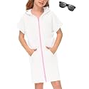 BesserBay Boys Girls Swim Cover Up Terry Cloth Swimwear