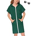 BesserBay Boys Girls Swim Cover Up Terry Cloth Swimwear