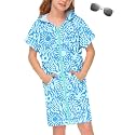 BesserBay Boys Girls Swim Cover Up Terry Cloth Swimwear