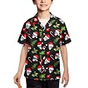 BesserBay Unisex Kids 4th of July Shirt Girls Boys Patriotic Button Down Shirt American Flag Top 4-14 Years
