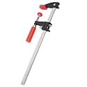 Bessey Clutch Style Bar Clamps - 18 In 600 lb - GSCC2.518- Woodworking Clamps with Ergonomic Handle, Non-Marring Pads, Durable Cast-Iron Jaws &amp; Serrated Rail for Carpentry &amp; Cabinetry