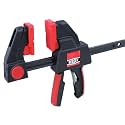 BESSEY EHK SERIES - 600 lb Clamping Force - 12 in - EHKXL12 Trigger Clamp Set - 3.625 in. Throat Depth - Wood Clamps, Tools, &amp; Equipment for Woodworking, Carpentry, Home Improvement, DIY