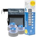 BARKIN' Wipes – On-The-Go Individual Micellar Water Dog Wipes - 12Pk