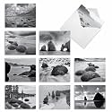 Best Card Co 10 Mini Bulk Notecards Rocky Landscape Photos M3309-NB