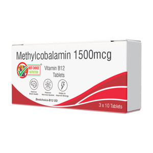 BEST CHOICE NUTRITION Methylcobalamin Vitamin B12 Tablets