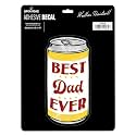 Best Dad Ever Adhesive Vinyl Decal