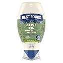Best Foods Olive Oil Mayonnaise, Mayo Squeeze, Sandwich Spread, 20 Fl Oz (Pack of 12)