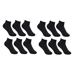 best friends forever premium cotton plain ankle socks for men39s and women39s
