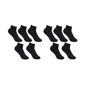 best friends forever premium cotton plain ankle socks for men39s and women39s