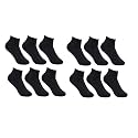 Best Friends Forever Premium Cotton Plain Ankle Socks for Men's and Women's.