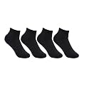 Best Friends Forever Premium Cotton Plain Ankle Socks for Men's and Women's.