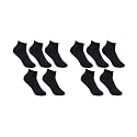 Best Friends Forever Premium Cotton Plain Ankle Socks for Men's and Women's.