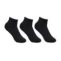 Best Friends Forever Premium Cotton Plain Ankle Socks for Men's and Women's.