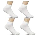 Best Friends Forever Premium Cotton Plain Ankle Socks for Men's and Women's.