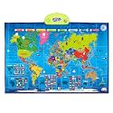 BEST LEARNING i-Poster My World - Interactive Talking World Map for Kids
