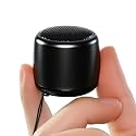Best Mini Portable Bluetooth Speaker I Smallest Bluetooth Speaker with HD Sound & Bass I Wireless Bluetooth Speakers for Phone/PC/Tablet I Photo Selfie Button Answer Phone Calls I Cute Tiny Speaker