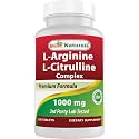 Best Naturals Arginine Citruline Complex 1000 Mg 120 Tablets