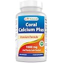 Best Naturals Coral Calcium Plus 1000 mg 250 Capsules
