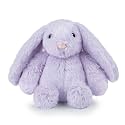 Best Pet Supplies Interactive Bunny Buddy Dog Toy with Crinkle and Squeaky Enrichment for Small and Medium Breed Puppies or Dogs, Cute and Plush - Bunny (Purple), Small