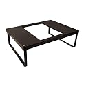 THE BESTSELLERS 58800 Space Saving Kitchen Microwave stand, Microwave Rack for Kitchen/Microwave Oven Stand - Black - Made in India