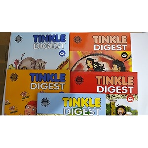 best of tinkle digest comics  pack of 5 books  single digest  tales from suppandi and tantri mantri inside