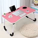 Multi-Purpose Laptop Desk for Study and Reading with Foldable Non-Slip Legs Reading Table Tray, Laptop Table, Laptop Stands, Laptop Desk, Foldable Study Laptop Table, Study Table