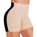 BESTENA Shapewear Shorts for Women, Mid Waist Tummy Control Shaper