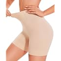 BESTENA Shapewear Shorts for Women, Mid Waist Tummy Control Shaper
