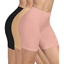 BESTENA Slip Shorts for Under Dresses Women Smooth Anti Chafing Shorts