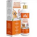 Bestie Balanced Skin & Coat Conditioner for Dogs & Cats | Fragrance Free | Nourishing Moisturizing Formula for Shiny, Healthy Fur | Hydrating Pet Grooming Conditioner for All Breeds
