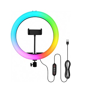 Bestor 10 Inch RGB Ring Light with